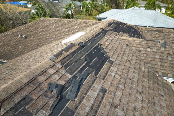 Roof Wind Damage Repair in Cary