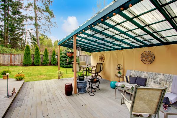 Deck Roof Construction in Cary