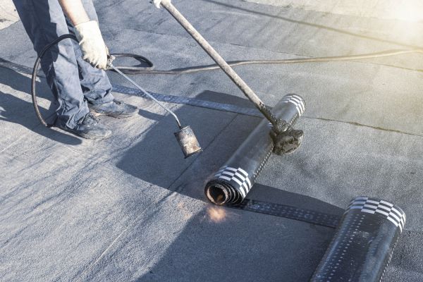 Rolled Roofing Installation in Cary
