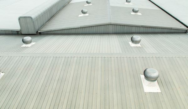 Commercial Metal Roof Repair in Cary