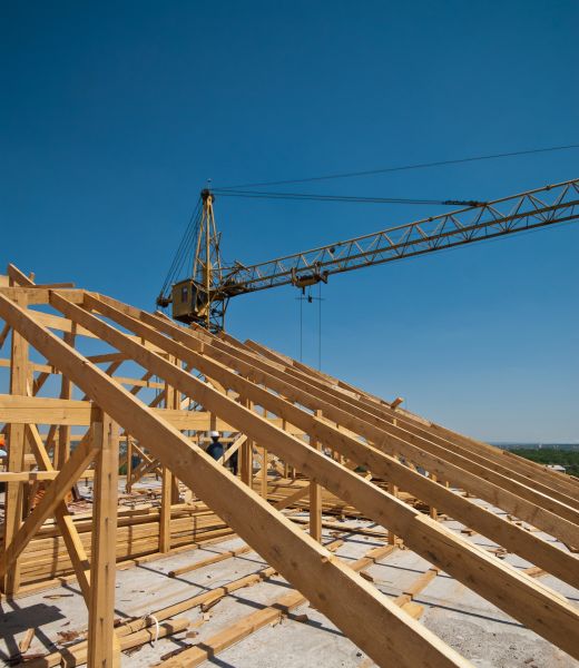 A Frame Roof Installation in Cary